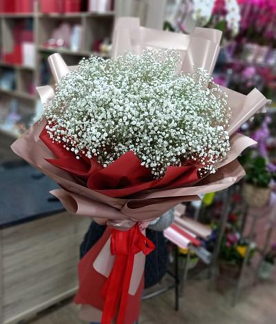 Букет цветов из: Гипсофила в Буе