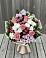 Букет цветов из: Альстромерии, Гвоздики, Розы и Хризантемы в Буе