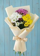 Букет цветов из:  Хризантемы #REPLACE_PRED# Буе