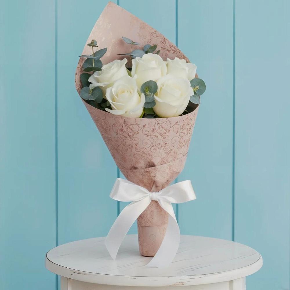 Букет цветов из: Розы в Буе