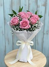 Букет цветов из:  Розы в Буе