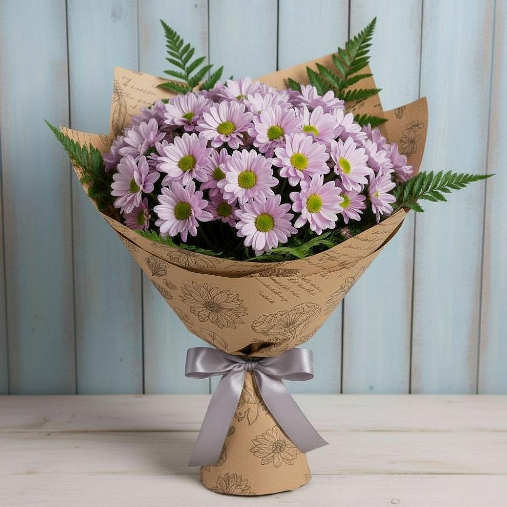 Букет цветов из: Хризантемы в Буе