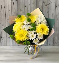 Букет цветов из:  Хризантемы в Буе