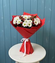 Букет цветов из:  Хризантемы #REPLACE_PRED# Буе