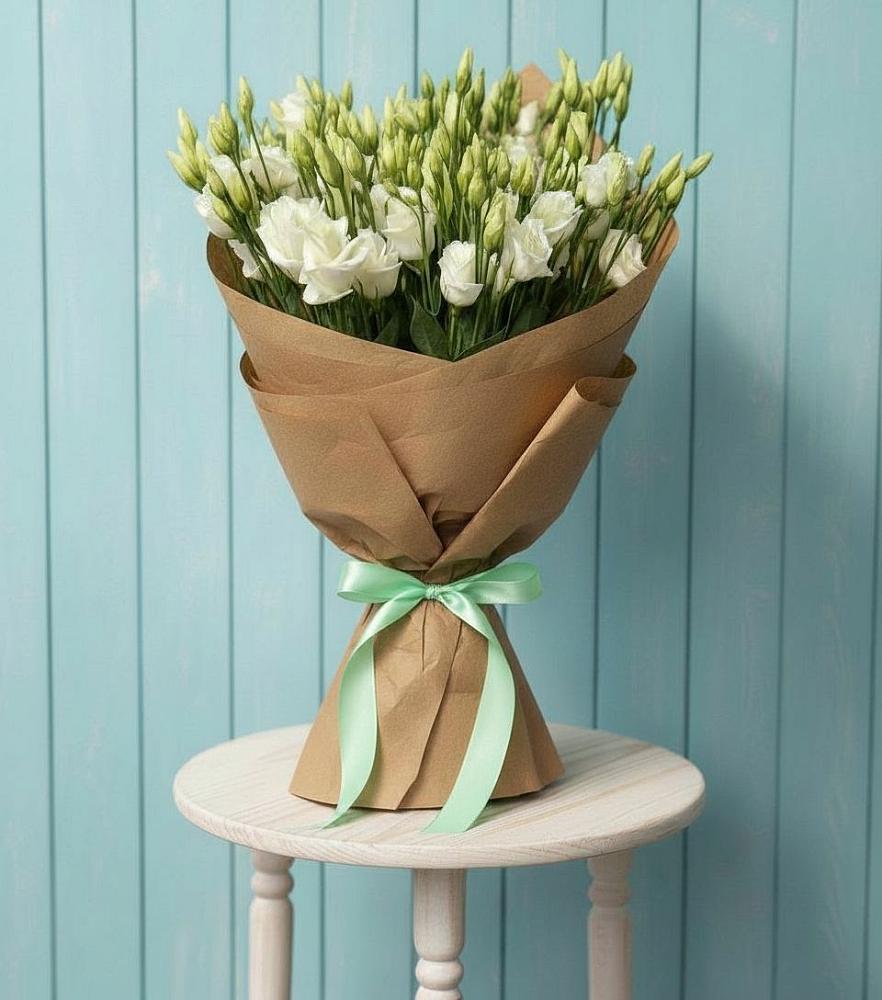 Букет цветов из: Лизиантусы в Буе