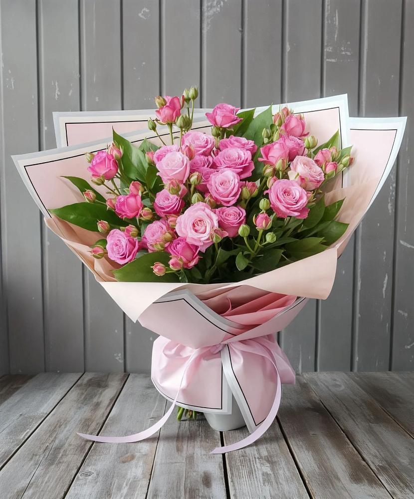 Букет Розовый кустик в Буе