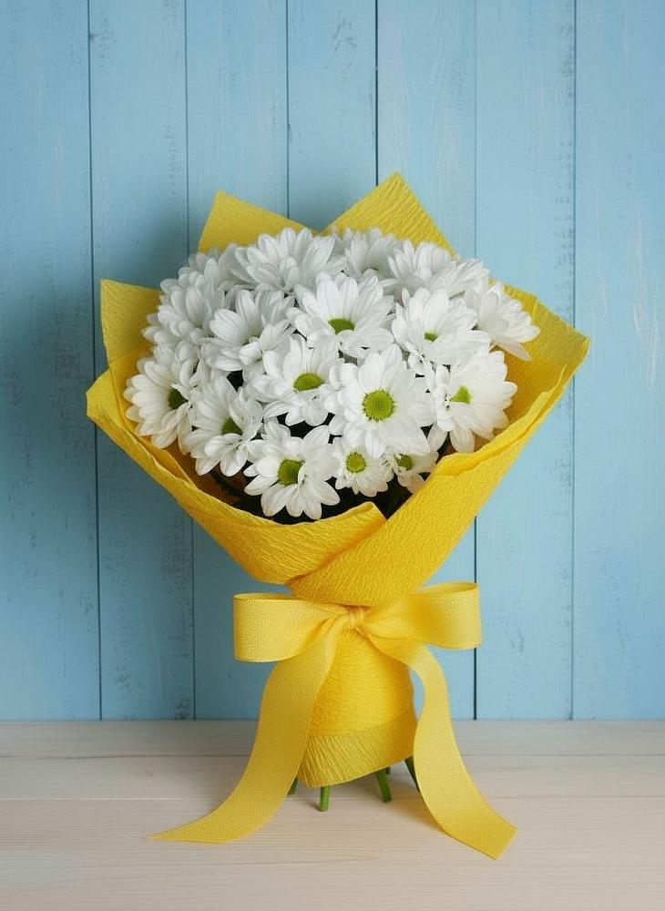 Букет цветов из: Хризантемы в Буе