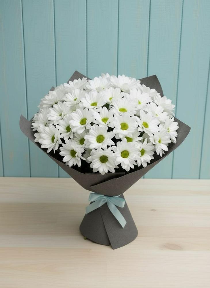 Букет цветов из: Хризантемы в Буе