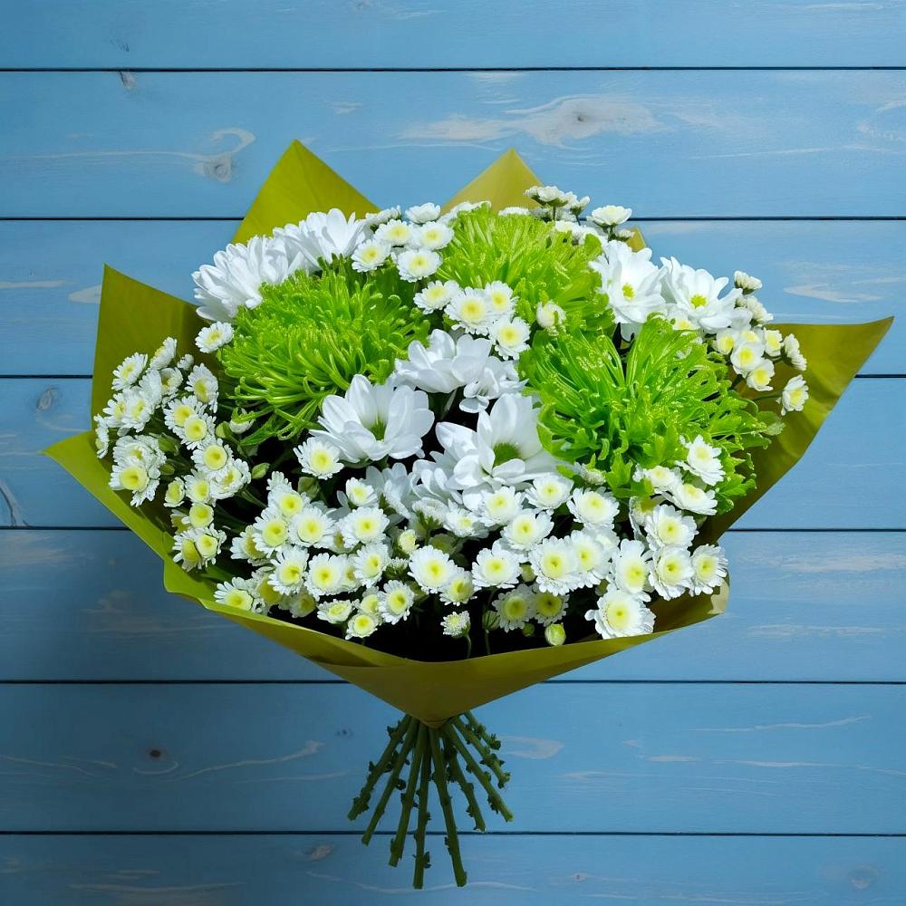 Букет цветов из: Хризантемы в Буе