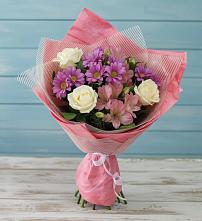 Букет цветов из:  Герберы в Буе