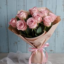 Букет цветов из:  Розы в Буе