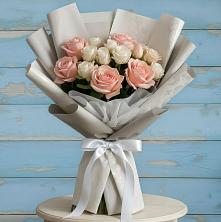 Букет цветов из:  Розы в Буе