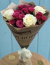 Букет цветов из:  Розы #REPLACE_PRED# Буе