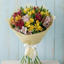 Букет цветов из:  Альстромерии в Буе