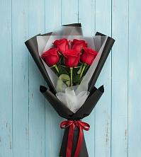 Букет цветов из:  Розы в Буе
