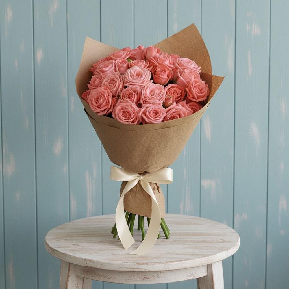 Букет цветов из: Розы в Буе