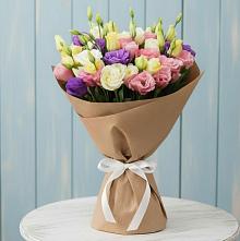 Букет цветов из:  Лизиантусы в Буе